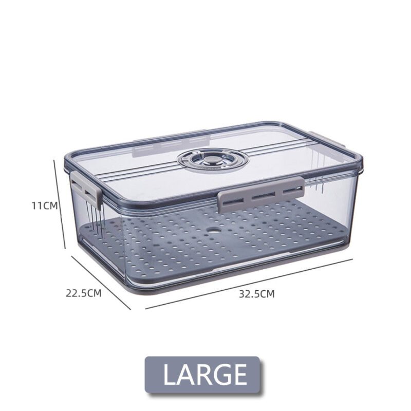 Boîte De Rangement Frigo Transparente - ml2023br